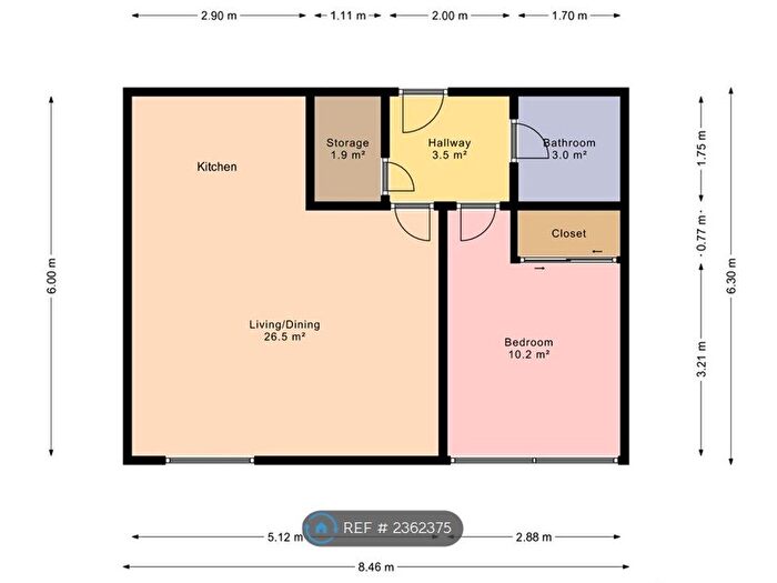1 Bedroom Flat To Rent In Churchill Place, Basingstoke, RG21