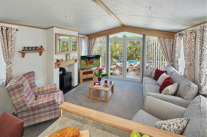 2 Bedroom Caravan Mobile Home For Sale In Ullswater Heights, North Lakes, Cumbria, CA11