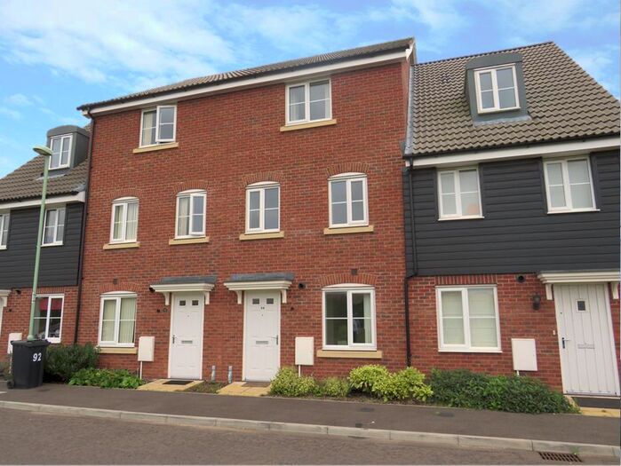 4 Bedroom Town House To Rent In Wintergreen Road, Red Lodge, Bury St. Edmunds, IP28