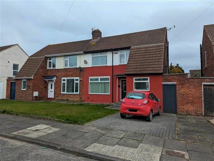 2 Bedroom Semi-Detached House To Rent In Rothwell Crescent, Stockton-On-Tees, TS19