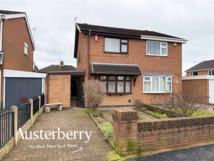 2 Bedroom Semi Detached House For Sale In Helston Avenue, Stoke-On-Trent, ST3