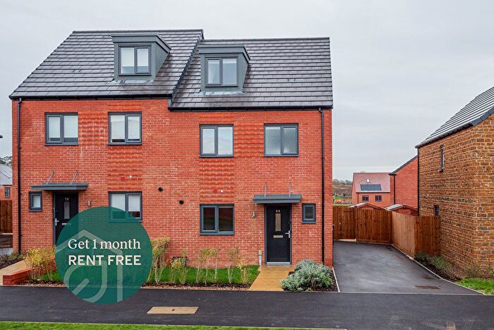 4 Bedroom Semi-detached House To Rent In Leaf Living At Western Gate, Northampton, Northamptonshire, NN7