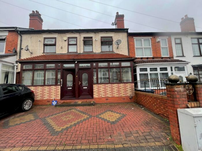 3 Bedroom Terraced House To Rent In St. Benedicts Road, Small Heath, Birmingham, B10
