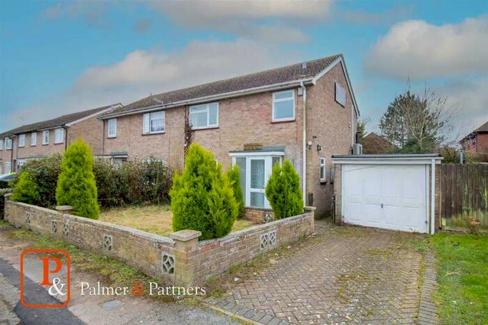 3 Bedroom Semi-Detached House For Sale In Robletts Way, Wormingford, Colchester, CO6