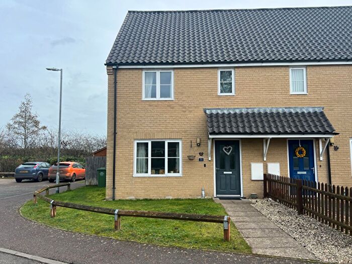 2 Bedroom End Of Terrace House For Sale In Upcher Close, Feltwell, IP26