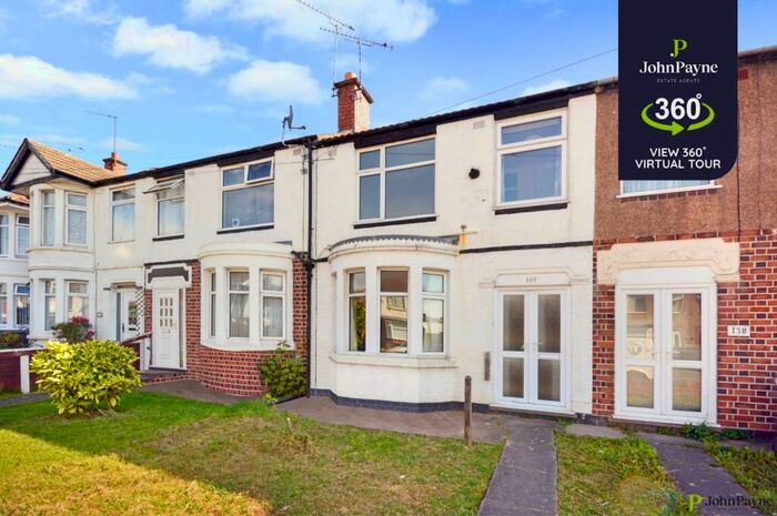 3 Bedroom Terraced House To Rent In Cheveral Avenue, Radford, Coventry, West Midlands, CV6