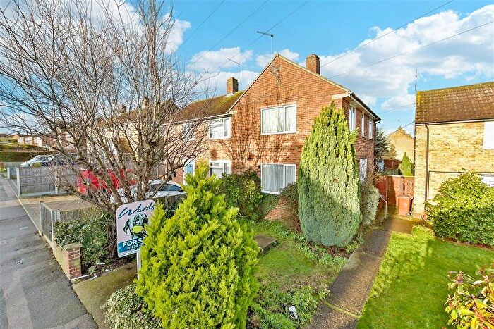 2 Bedroom Semi Detached House For Sale In Milsted Road, Twydall, Gillingham, Kent, ME8