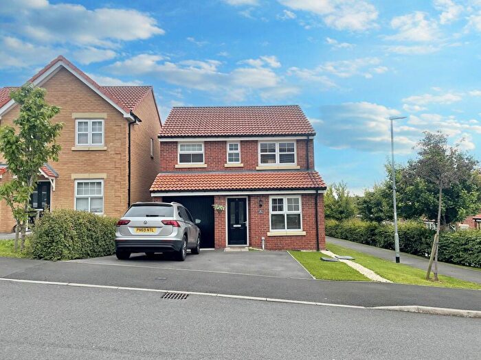 3 Bedroom Detached House For Sale In Hogarth Close, Ushaw Moor, Durham, Durham, DH7