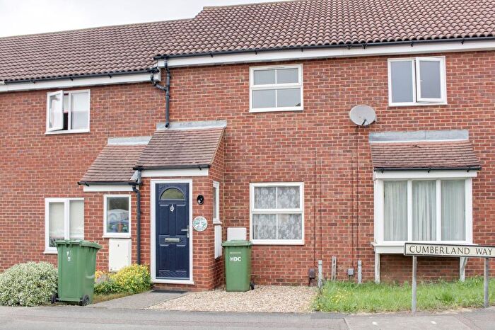 2 Bedroom Terraced House To Rent In Cumberland Way, Eynesbury, PE19