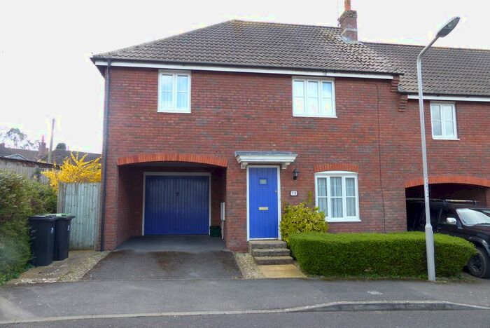 3 Bedroom End Of Terrace House To Rent In Field Close, Sturminster Newton, DT10