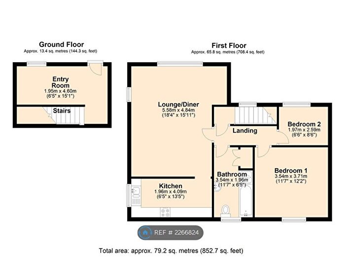 2 Bedroom Maisonette To Rent In Crackholt Lane, Boston, PE22