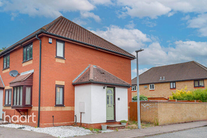 1 Bedroom End Of Terrace House For Sale In Constance Close, Witham, CM8