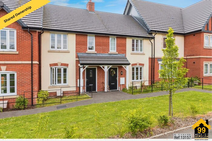 2 Bedroom Terraced House For Sale In Chevenham Close, Colwall, Malvern, Herefordshire, WR13