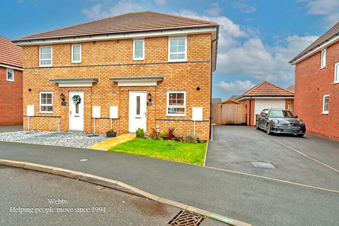 3 Bedroom Semi Detached House For Sale In Adams Way, Hednesford, Cannock, WS12