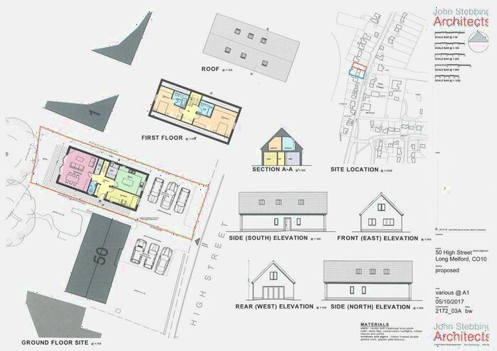 Land For Sale In High Street, Long Melford, Sudbury, Suffolk, CO10