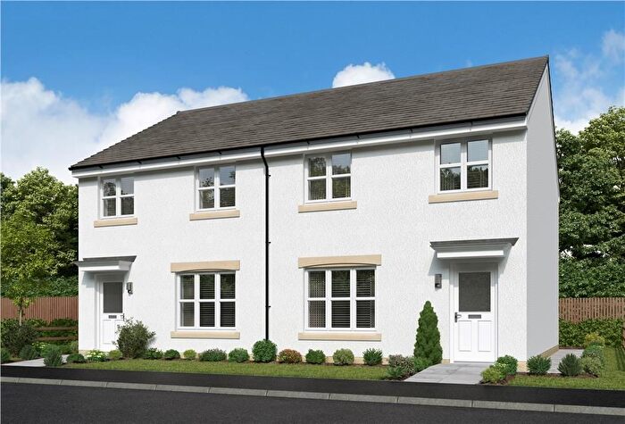 3 Bedroom Semi-detached House For Sale In "Fenton Semi" At Burnside Gardens, Whitecross, Linlithgow, EH49