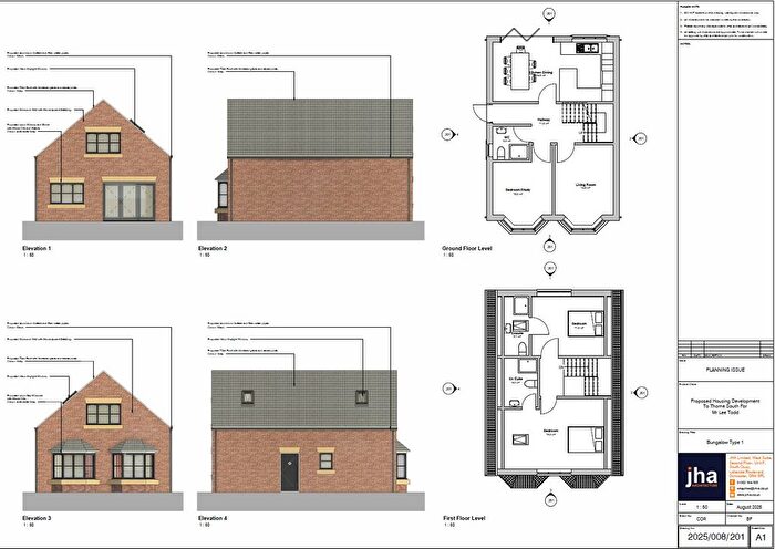 3 Bedroom Bungalow For Sale In New Development South End, Thorne, Doncaster, DN8