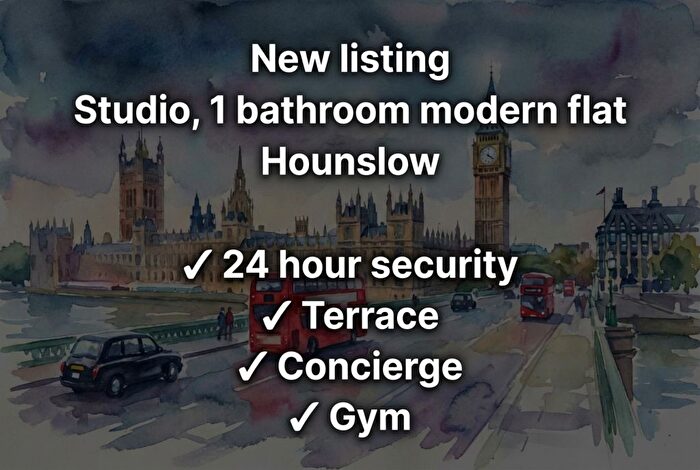 Studio To Rent In Victoria Road, Feltham, TW13