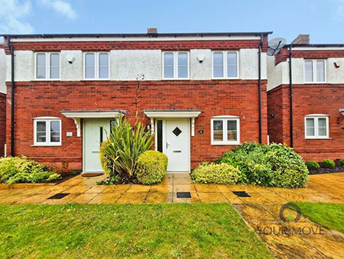 2 Bedroom Semi-Detached House For Sale In Choyce Close, Coalville, Leicestershire, LE67