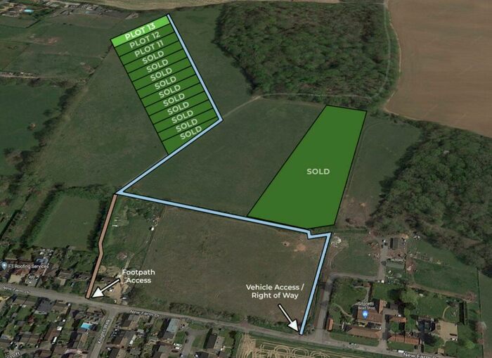 Land For Sale In Plot, Land Off New Farm Drive, Abridge, Epping Forest, Essex, RM4