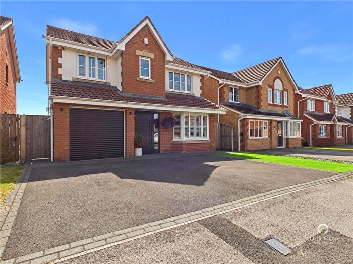 4 Bedroom Detached House For Sale In Holwick Close, Templetown, Consett, Durham, DH8