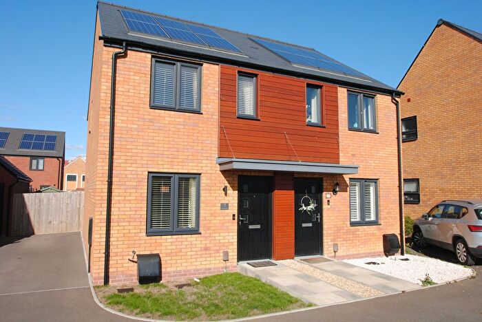 2 Bedroom Semi-detached House For Sale In Citrine Place, Bishops Cleeve, Cheltenham, GL52