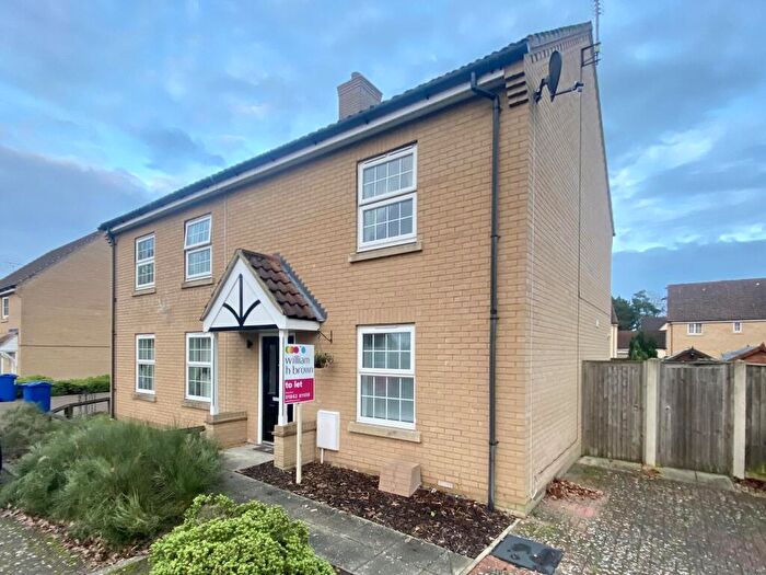 2 Bedroom Semi-Detached House To Rent In Cherry Tree Close, Brandon, IP27