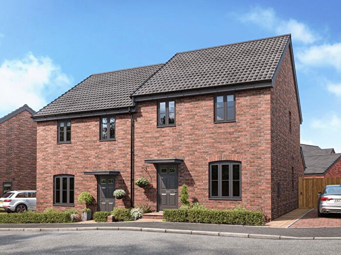 3 Bedroom Semi-Detached House For Sale In "The Studland" At Sicklesmere Road, Bury St. Edmunds, IP33