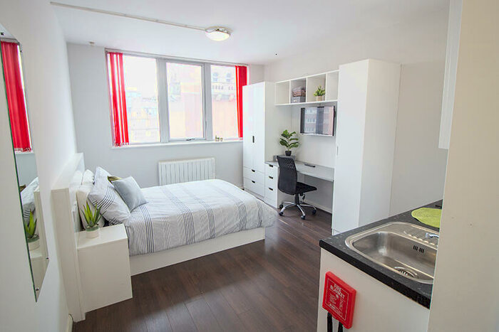 Studio To Rent In Flat, Victoria House, Milton Street, Nottingham, NG1