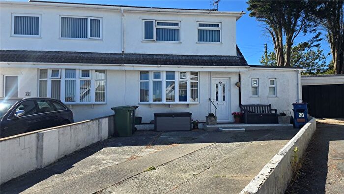 4 Bedroom Semi-Detached House For Sale In Stanley Avenue, Valley, Holyhead, Isle Of Anglesey, LL65