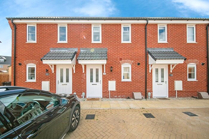 2 Bedroom Terraced House For Sale In Yarrow Close, Capel St. Mary, Ipswich, IP9