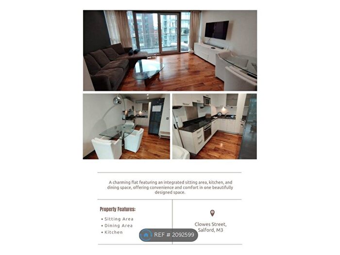 2 Bedroom Flat To Rent In Clowes Street, Salford, M3