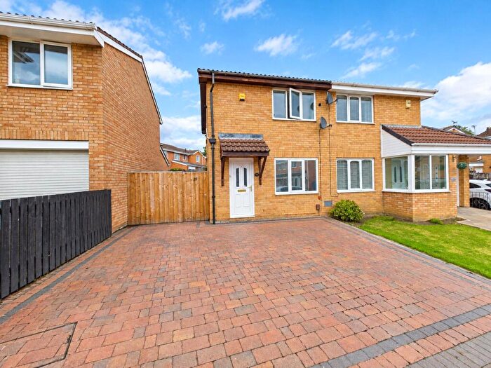 2 Bedroom Semi Detached House For Sale In Monkside Close, Lambton, Washington, NE38