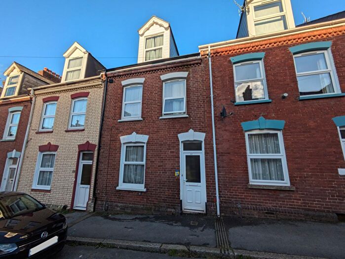 5 Bedroom Terraced House To Rent In Portland Street, Exeter, EX1