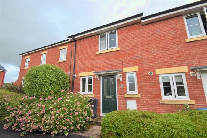 2 Bedroom Terraced House To Rent In Webbers Way, Tiverton, Devon, EX16