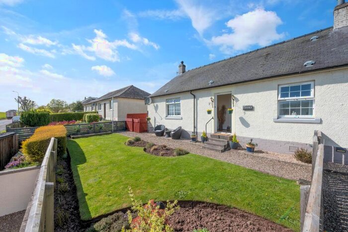 2 Bedroom Semi-Detached Bungalow For Sale In Kildrummie Terrace, Methven, Perthshire, PH1