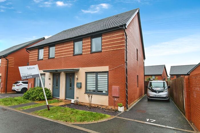 2 Bedroom Semi Detached House For Sale In Arrow Field Road, Tithebarn, Exeter, Devon, EX1