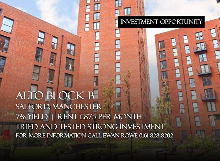 1 Bedroom Apartment For Sale In Alto, Block B, Sillavan Way, Salford, M3