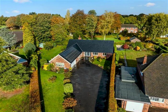 3 Bedroom Detached Bungalow For Sale In Mainwaring Road, Over Peover, Knutsford, WA16