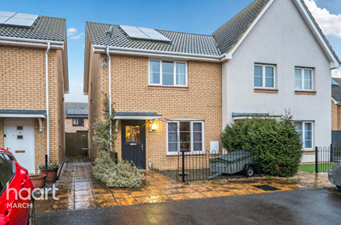 2 Bedroom Semi Detached House For Sale In Cox Way, March, PE15