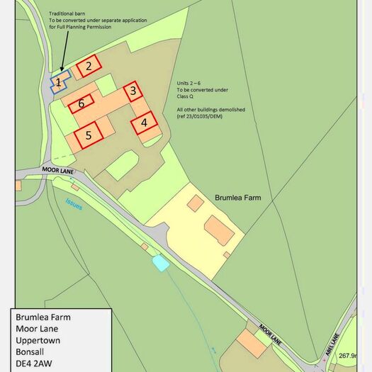Land For Sale In Moor Lane Bonsall Matlock, Derbyshire Dales, DE4