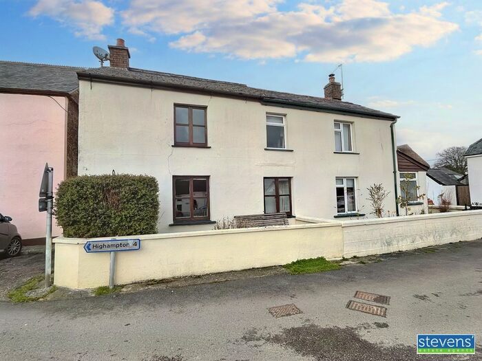 3 Bedroom Semi-Detached House For Sale In Chapel Cottage The Square, Northlew, Okehampton, EX20