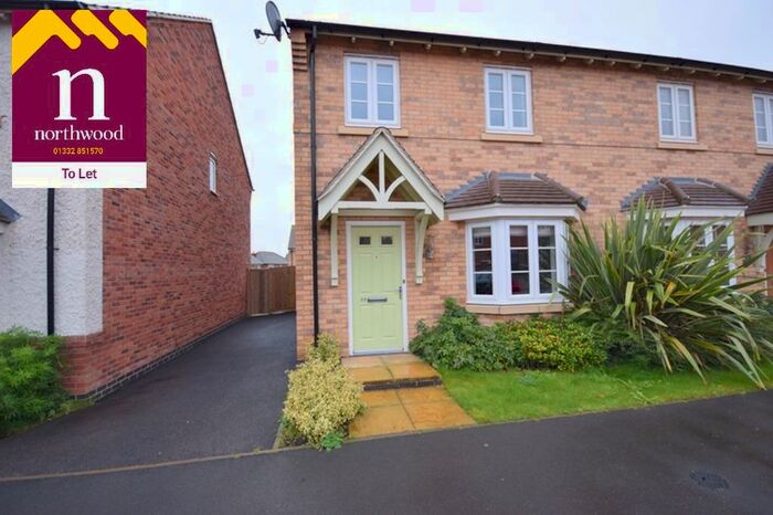 3 Bedroom Semi-Detached House To Rent In Richardson Way, Derby, DE22