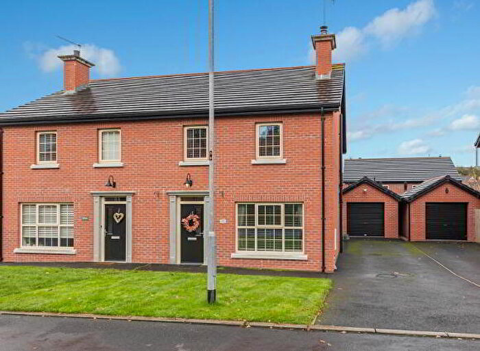 3 Bedroom Semi-Detached House For Sale In Mossvale Meadows, Dromore, BT25