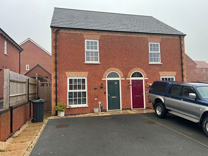 2 Bedroom Semi-Detached House For Sale In Usherwood Way, Hugglescote, Leicestershire, LE67