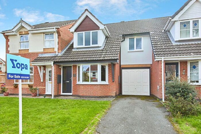 3 Bedroom Terraced House For Sale In Denstone Close, Ashby-De-La-Zouch, LE65