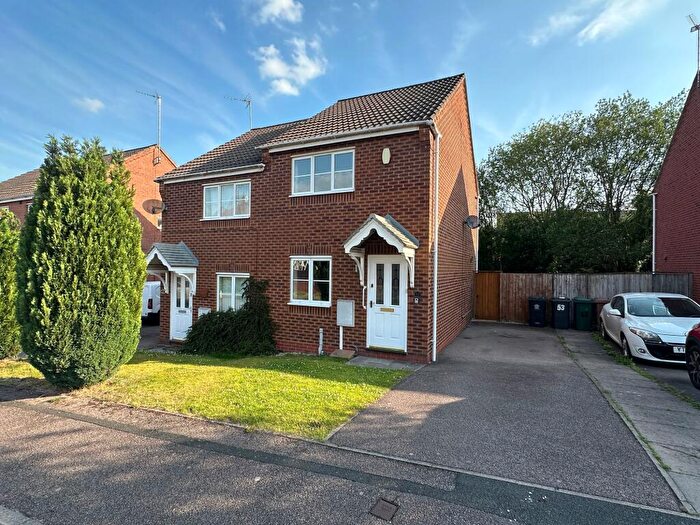 2 Bedroom Semi-Detached House For Sale In Rowley Close, Swadlincote, DE11