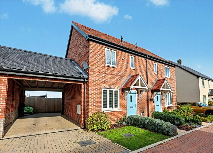 2 Bedroom Semi Detached House For Sale In Farm Drive, Fakenham, Norfolk, NR21