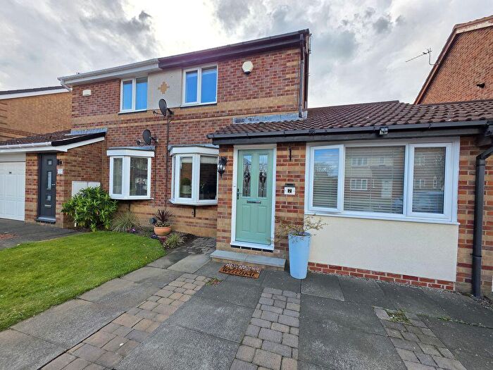 2 Bedroom Semi-Detached House For Sale In Boulmer Avenue, Cramlington, NE23
