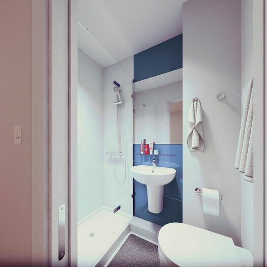 1 Bedroom Studio To Rent In Deakins Place, Nottingham, NG7